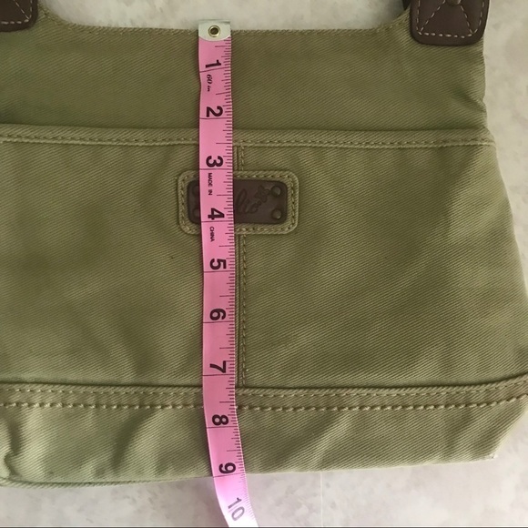 Relic crossbody tan messenger bag - Picture 7 of 8